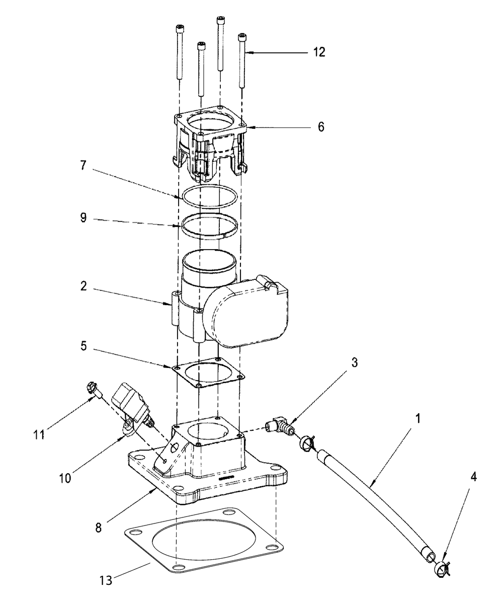 Engine Group - Fuel Diagram and Parts List for 080084-00  Briggs and Stratton Generator